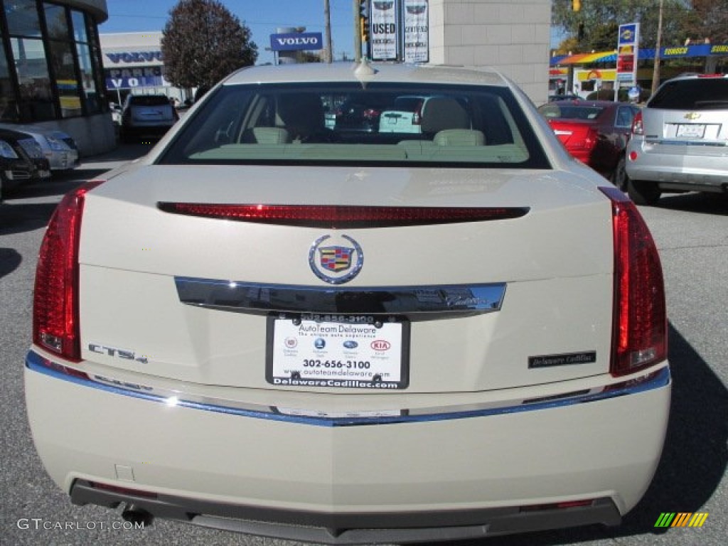 2011 CTS 4 3.0 AWD Sedan - Vanilla Latte Metallic / Cashmere/Cocoa photo #5