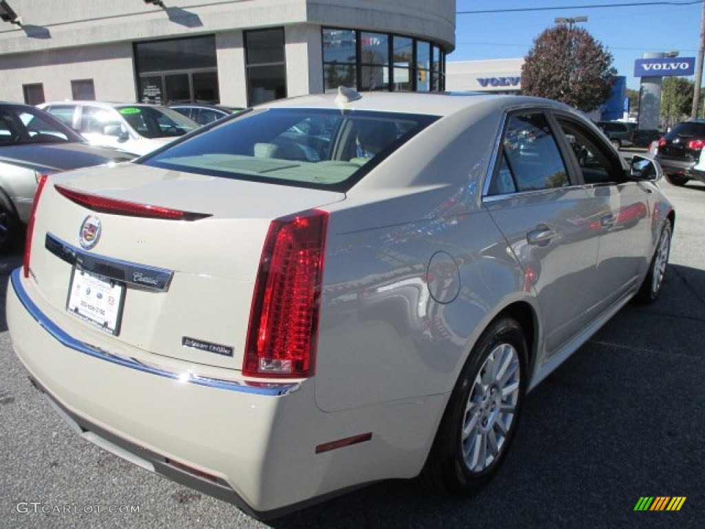 2011 CTS 4 3.0 AWD Sedan - Vanilla Latte Metallic / Cashmere/Cocoa photo #6