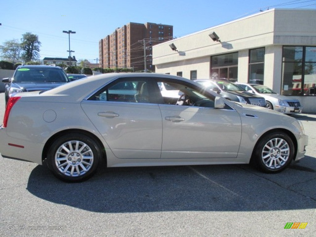 2011 CTS 4 3.0 AWD Sedan - Vanilla Latte Metallic / Cashmere/Cocoa photo #7