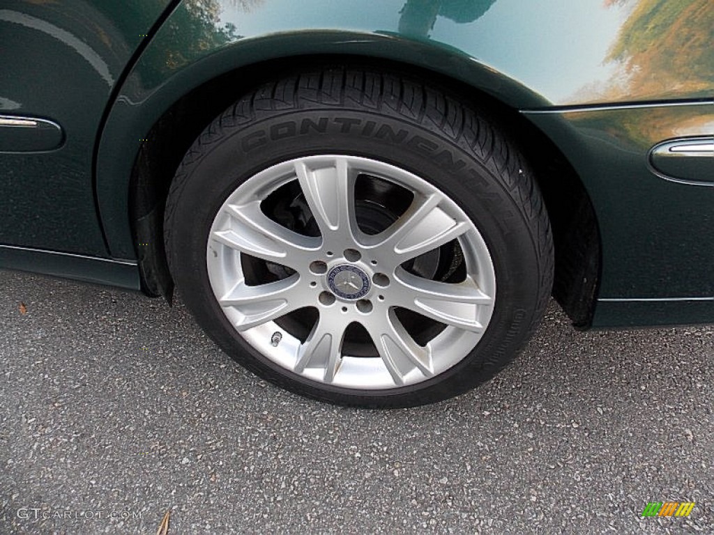 2009 E 350 4Matic Wagon - Jade Green Metallic / Cashmere photo #12