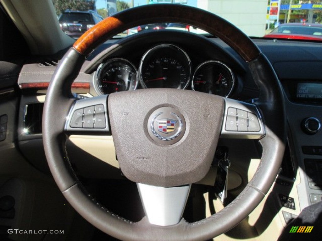 2011 CTS 4 3.0 AWD Sedan - Vanilla Latte Metallic / Cashmere/Cocoa photo #12