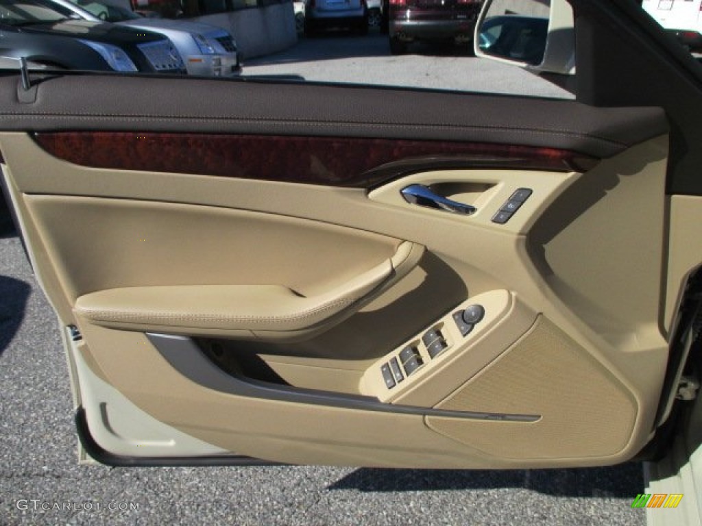 2011 CTS 4 3.0 AWD Sedan - Vanilla Latte Metallic / Cashmere/Cocoa photo #23