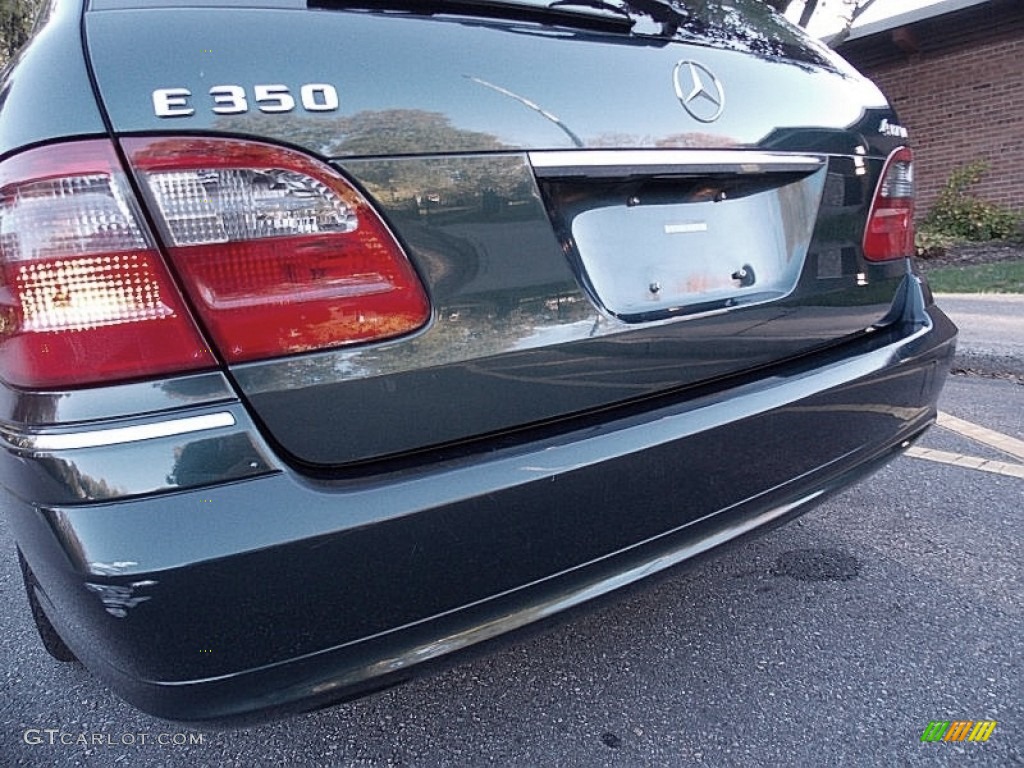 2009 E 350 4Matic Wagon - Jade Green Metallic / Cashmere photo #44