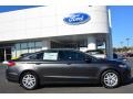2015 Magnetic Metallic Ford Fusion SE  photo #2