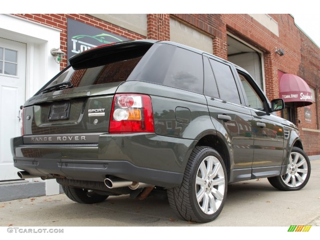 2006 Range Rover Sport Supercharged - Tonga Green Pearl / Ivory photo #84