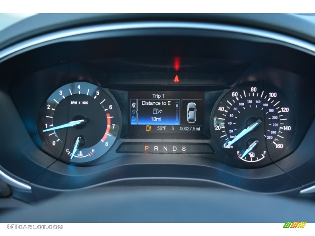 2015 Fusion SE - Ruby Red Metallic / Charcoal Black photo #18