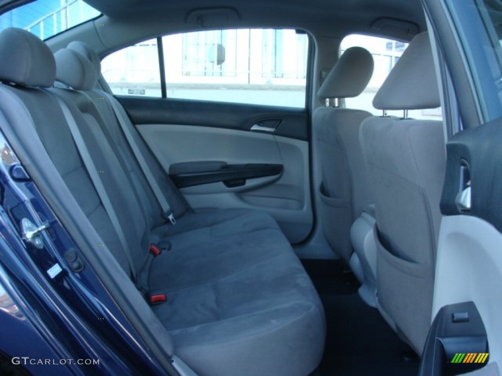 2012 Accord LX Sedan - Royal Blue Pearl / Gray photo #24