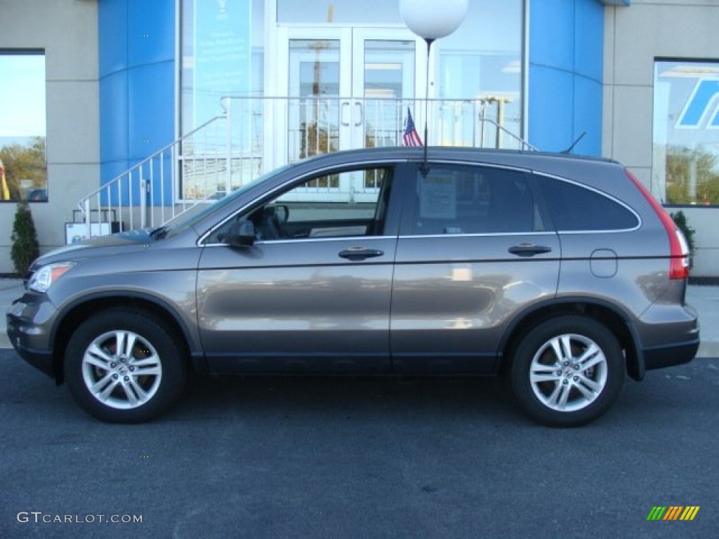 2011 CR-V EX 4WD - Urban Titanium Metallic / Black photo #5