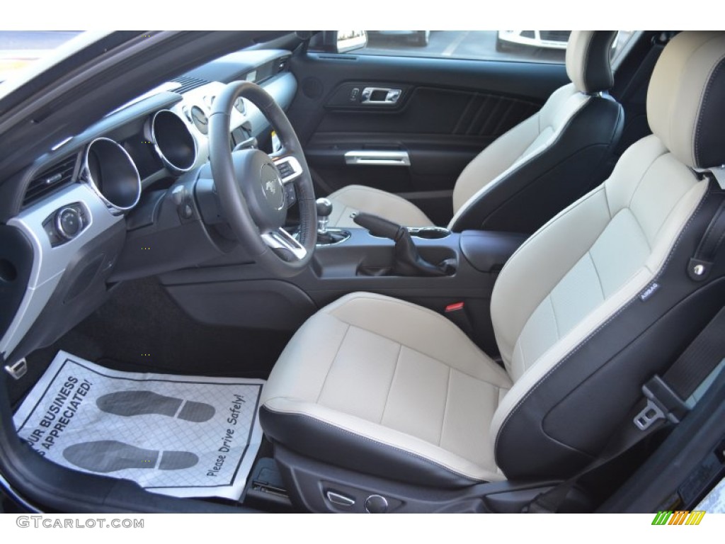 2015 Ford Mustang GT Premium Coupe Front Seat Photo #98576185