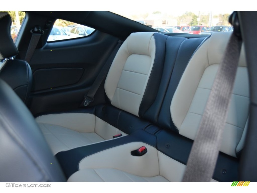 2015 Ford Mustang GT Premium Coupe Rear Seat Photo #98576233
