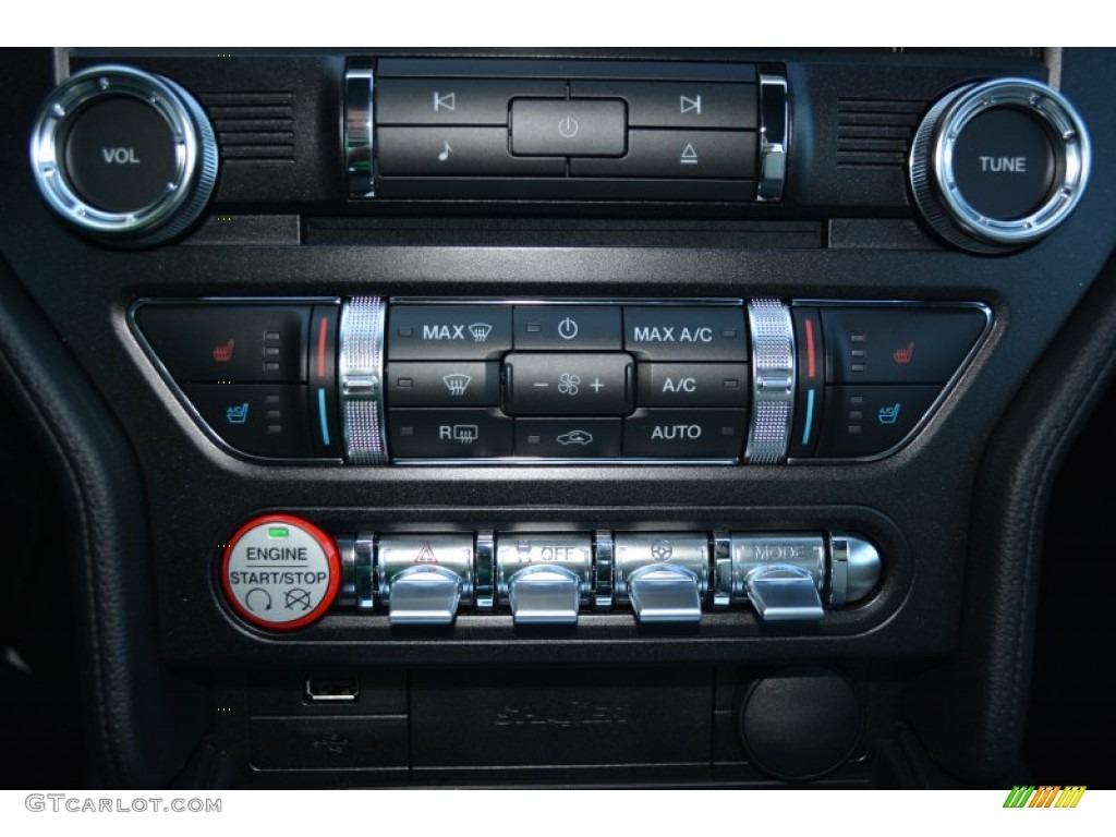 2015 Ford Mustang GT Premium Coupe Controls Photo #98576416