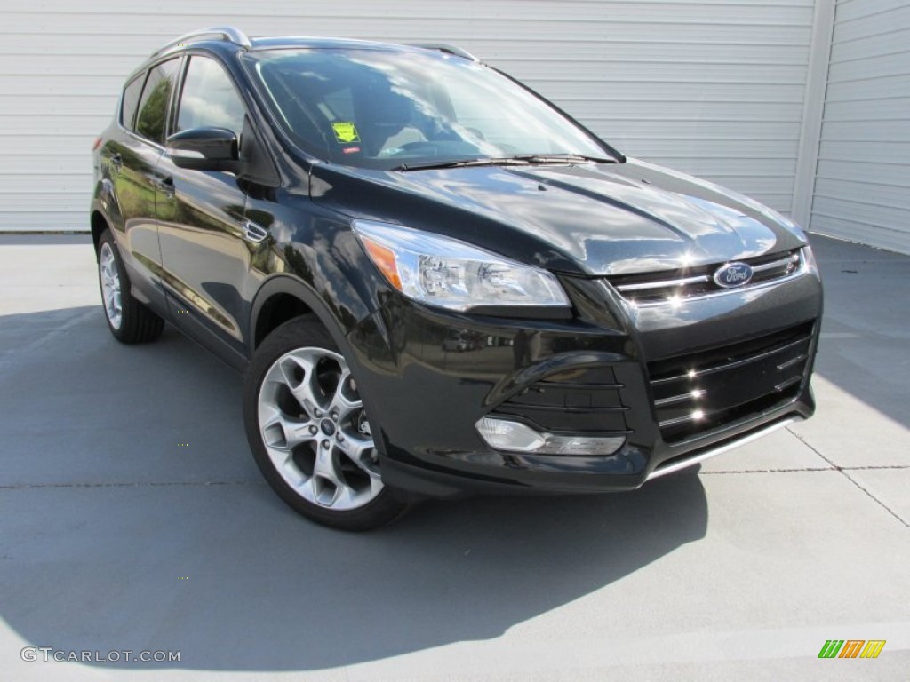 Tuxedo Black Metallic 2015 Ford Escape Titanium Exterior Photo #98576579