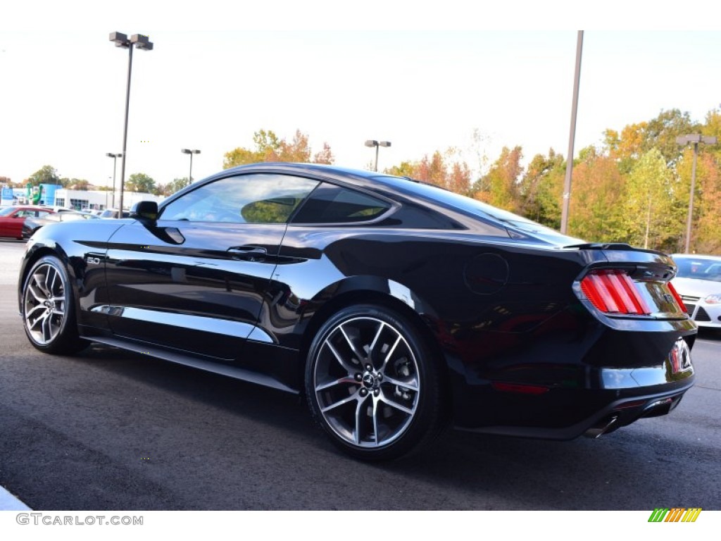 Black 2015 Ford Mustang GT Premium Coupe Exterior Photo #98576653