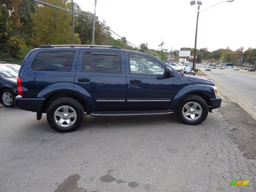 2006 Durango Limited HEMI 4x4 - Patriot Blue Pearl / Dark Slate Gray/Light Slate Gray photo #6