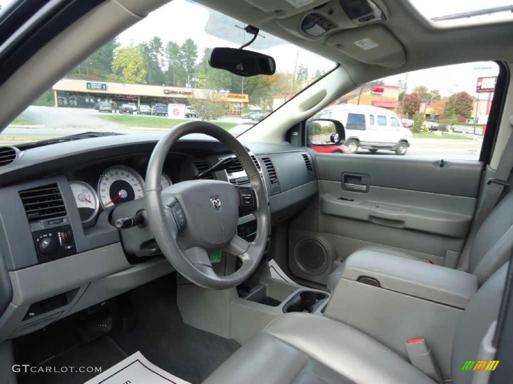 2006 Durango Limited HEMI 4x4 - Patriot Blue Pearl / Dark Slate Gray/Light Slate Gray photo #11