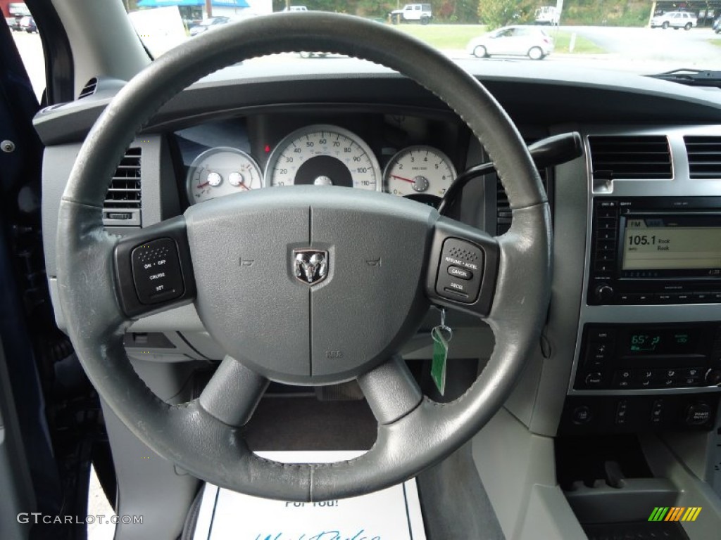 2006 Durango Limited HEMI 4x4 - Patriot Blue Pearl / Dark Slate Gray/Light Slate Gray photo #12
