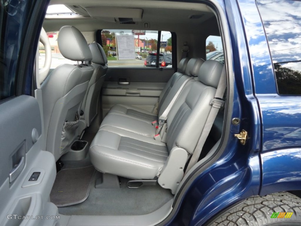 2006 Durango Limited HEMI 4x4 - Patriot Blue Pearl / Dark Slate Gray/Light Slate Gray photo #20