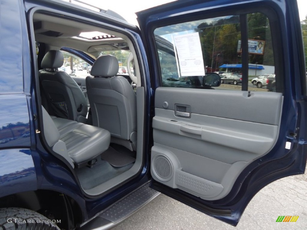 2006 Durango Limited HEMI 4x4 - Patriot Blue Pearl / Dark Slate Gray/Light Slate Gray photo #25