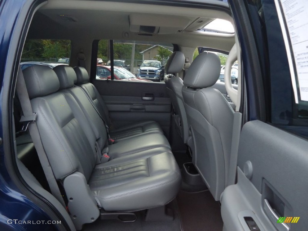 2006 Durango Limited HEMI 4x4 - Patriot Blue Pearl / Dark Slate Gray/Light Slate Gray photo #28