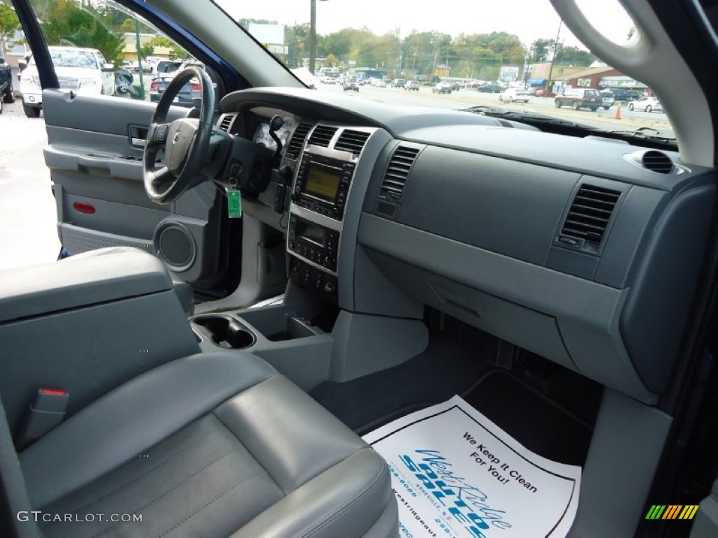 2006 Durango Limited HEMI 4x4 - Patriot Blue Pearl / Dark Slate Gray/Light Slate Gray photo #32