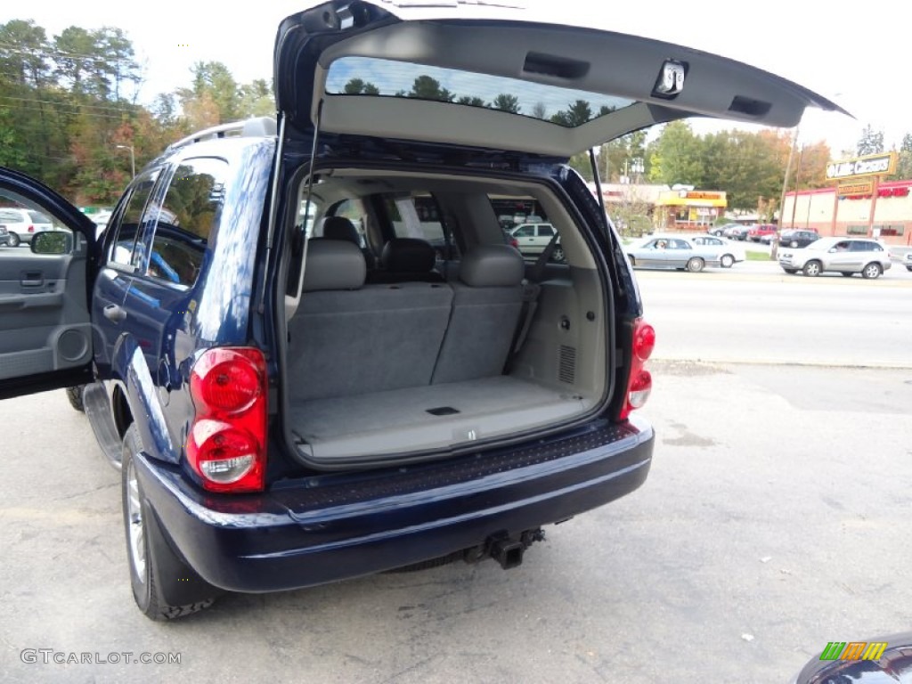 2006 Durango Limited HEMI 4x4 - Patriot Blue Pearl / Dark Slate Gray/Light Slate Gray photo #34