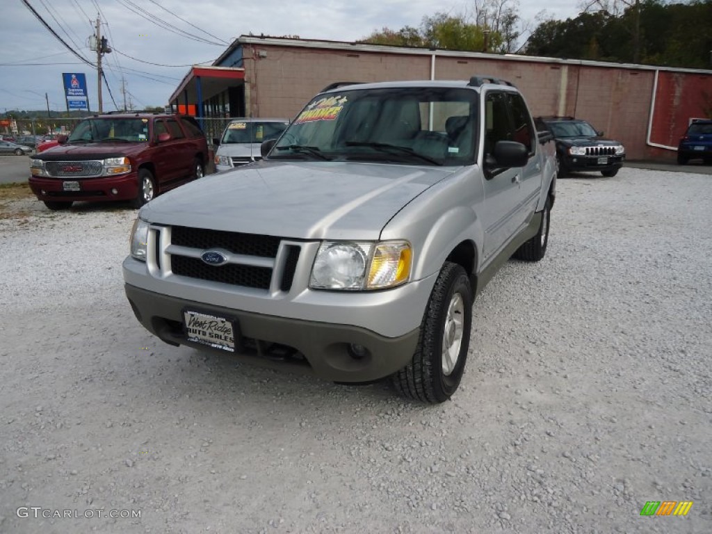 2002 Explorer Sport Trac 4x4 - Silver Birch Metallic / Dark Graphite photo #1