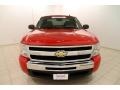 2010 Victory Red Chevrolet Silverado 1500 LS Extended Cab  photo #2