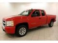 Victory Red 2010 Chevrolet Silverado 1500 LS Extended Cab Exterior