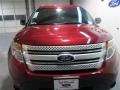 2015 Ruby Red Ford Explorer XLT  photo #2