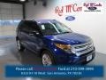 2015 Deep Impact Blue Ford Explorer XLT  photo #1