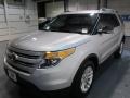 2015 Ingot Silver Ford Explorer XLT  photo #3