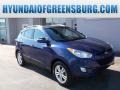 Iris Blue 2013 Hyundai Tucson GLS AWD