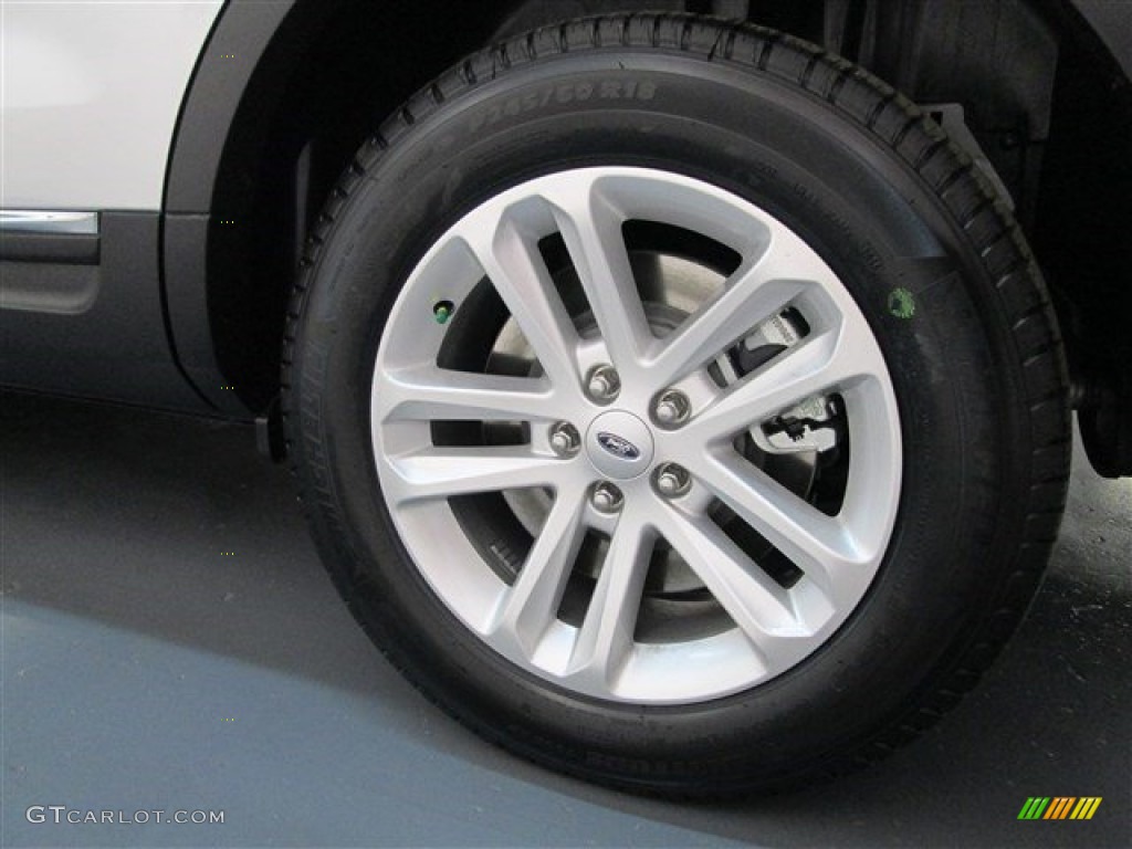 2015 Explorer XLT - Ingot Silver / Charcoal Black photo #4
