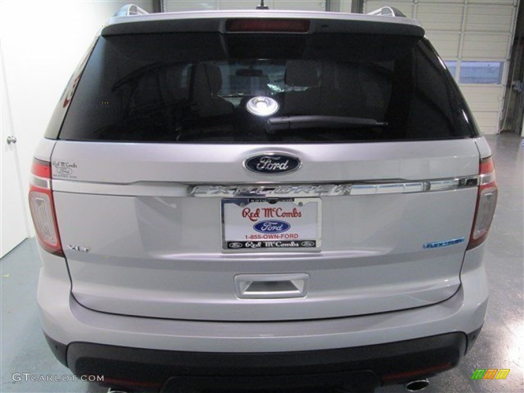 2015 Explorer XLT - Ingot Silver / Charcoal Black photo #5