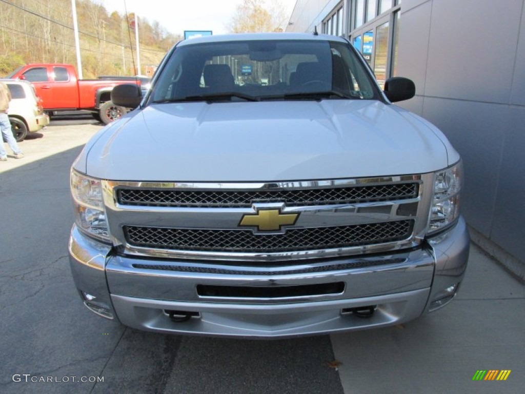 2012 Silverado 1500 LT Extended Cab 4x4 - Summit White / Ebony photo #13