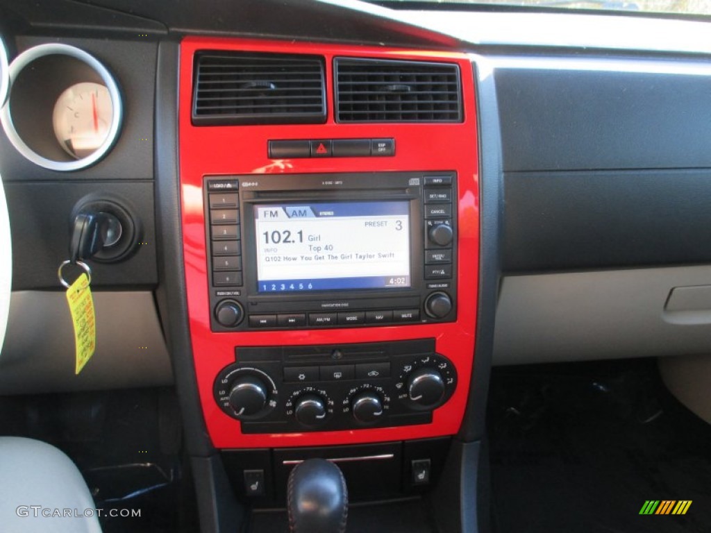 2006 Charger R/T Daytona - Inferno Red Crystal Pearl / Dark Slate Gray/Light Graystone photo #25