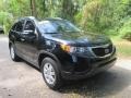 2013 Ebony Black Kia Sorento LX V6 AWD  photo #3