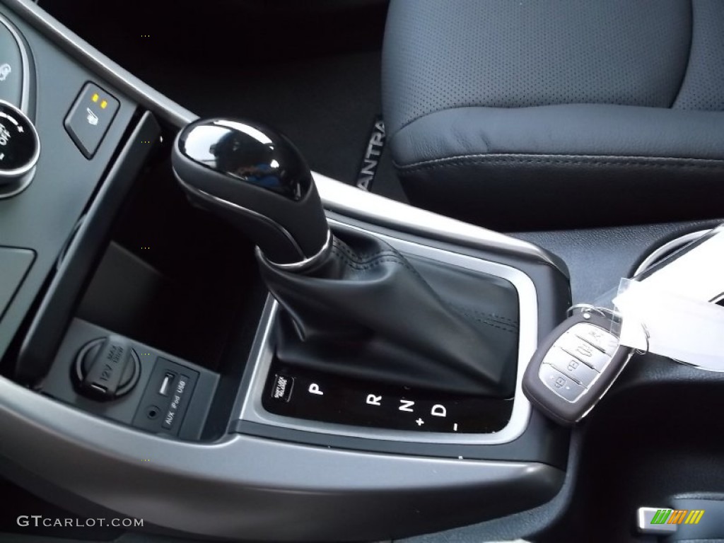 2015 Elantra Limited Sedan - Shimmering Air Silver / Black photo #19