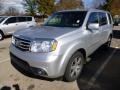 Alabaster Silver Metallic 2012 Honda Pilot Touring 4WD Exterior