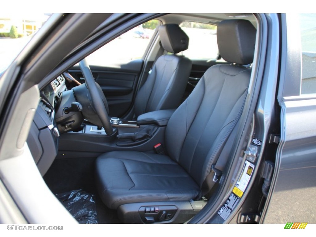 2014 3 Series 328i xDrive Sedan - Mineral Grey Metallic / Black photo #14