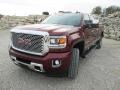 2015 Sonoma Red Metallic GMC Sierra 3500HD Denali Crew Cab 4x4  photo #2