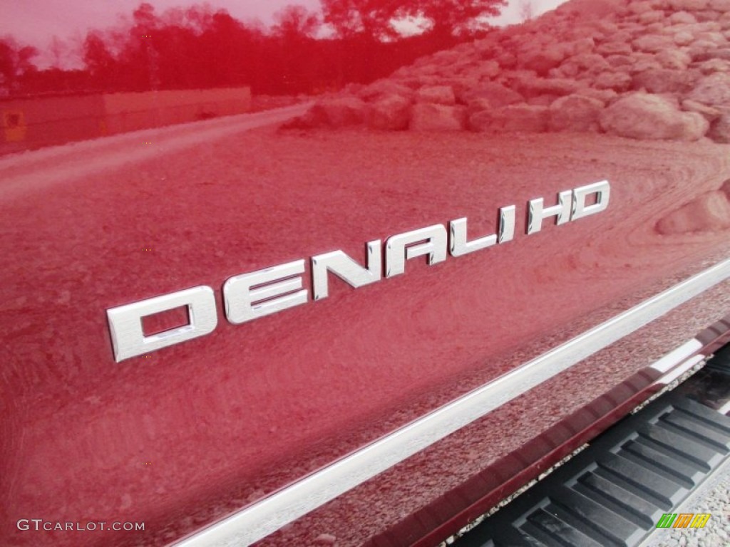 2015 Sierra 3500HD Denali Crew Cab 4x4 - Sonoma Red Metallic / Denali Cocoa/Light Cashmere photo #5