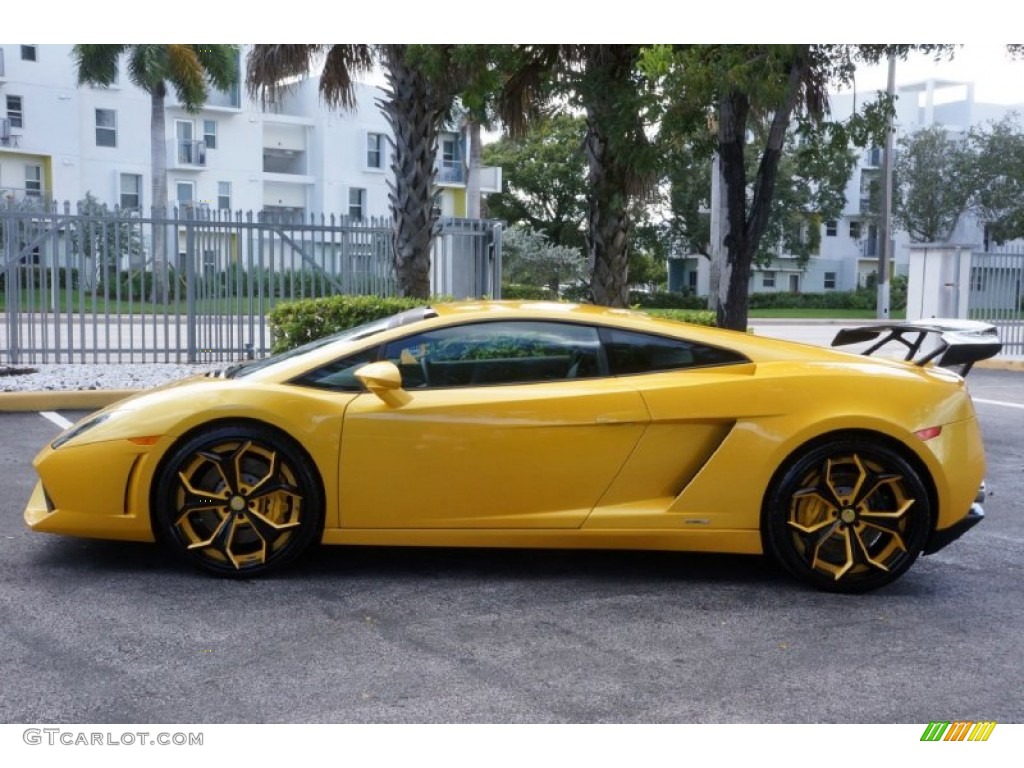 Giallo Halys (Yellow) 2009 Lamborghini Gallardo LP560-4 Coupe Exterior Photo #98589097