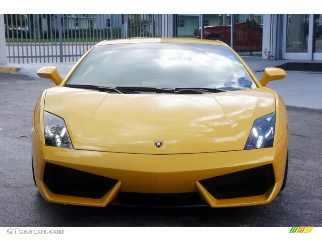 Giallo Halys (Yellow) 2009 Lamborghini Gallardo LP560-4 Coupe Exterior Photo #98589250