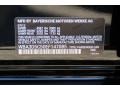 668: Jet Black 2014 BMW 3 Series 328d xDrive Sedan Color Code
