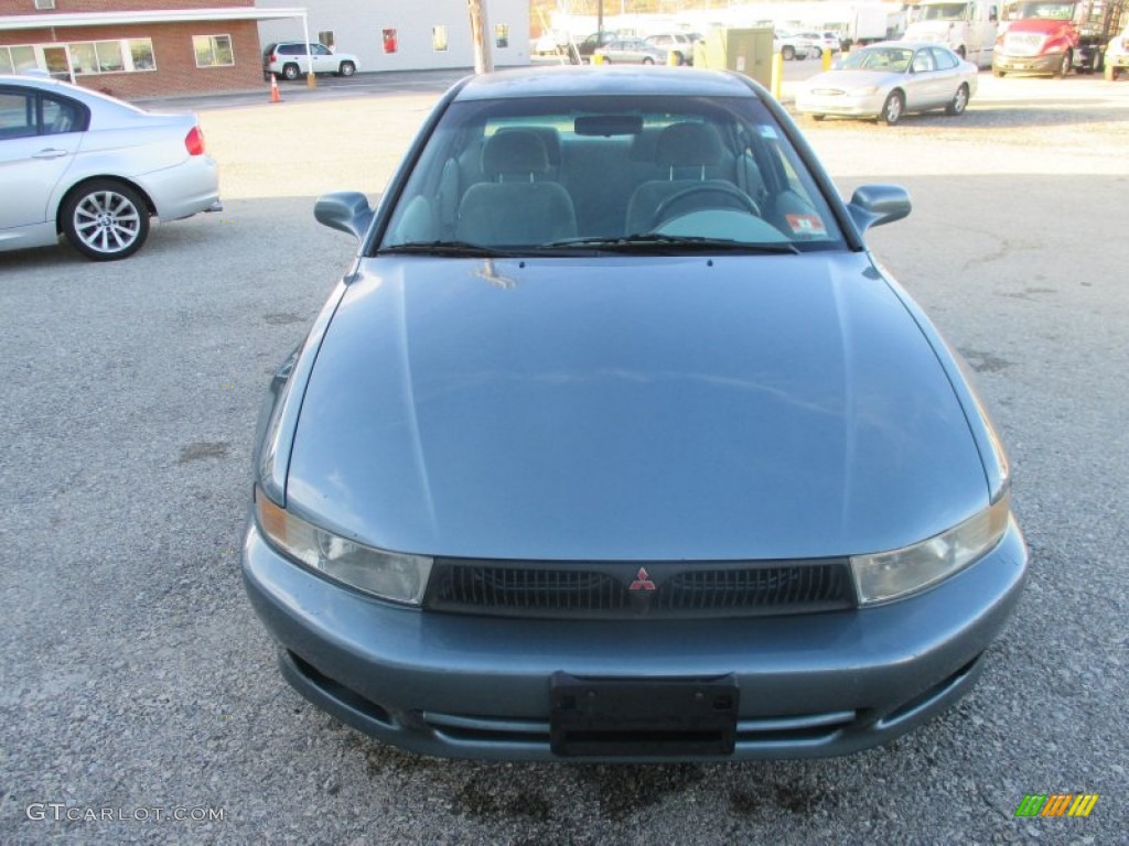 2000 Galant ES - Tampa Blue Pearl / Gray photo #11