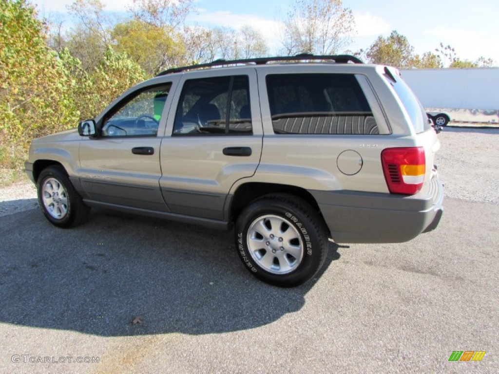 2001 Grand Cherokee Laredo 4x4 - Champagne Pearl / Sandstone photo #5