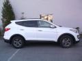 2015 Frost White Pearl Hyundai Santa Fe Sport 2.4 AWD  photo #2