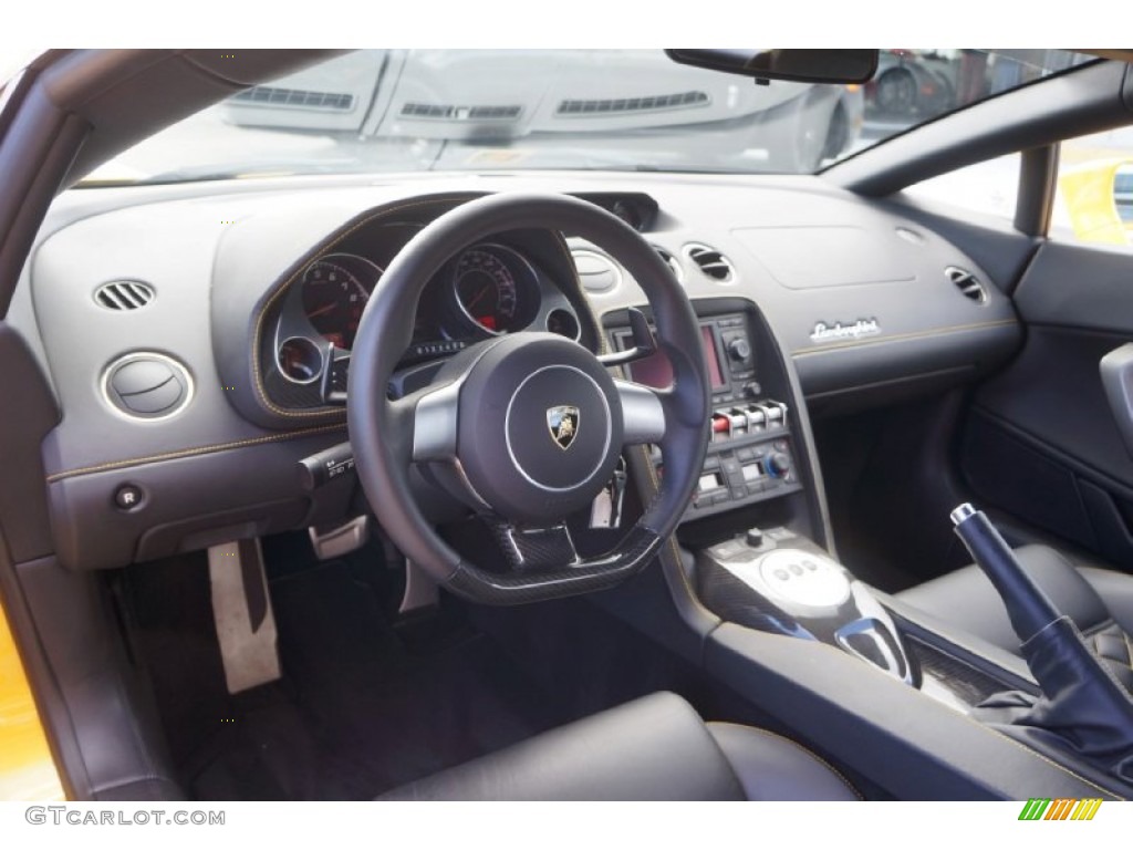 2009 Lamborghini Gallardo LP560-4 Coupe Nero Perseus Dashboard Photo #98589832