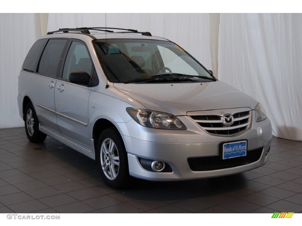 2005 MPV LX - Sunlight Silver Metallic / Gray photo #2